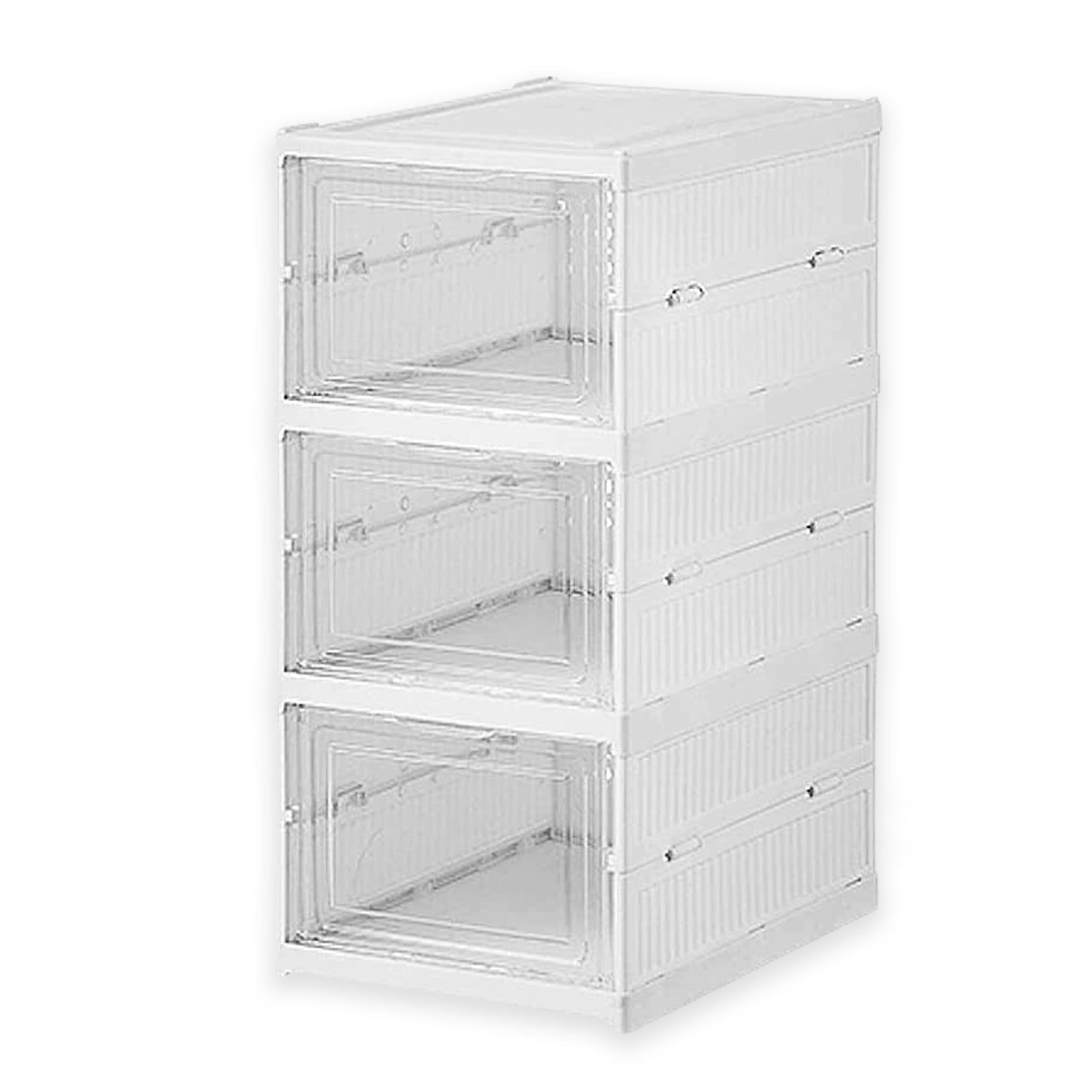 Stackable Multifunctional Storage, for Clothes Foldable Drawer Shelf Basket Utility Cart Rack Storage Organizer Cart for Kitchen, Pantry Closet, Bedroom, Bathroom, Laundry (2, 3, 4, 5, 6 / Layer 1 Pc) Stackable Multifunctional Storage, for Clothes Foldable Drawer Shelf Basket Utility Cart Rack Storage Organizer Cart for Kitchen, Pantry Closet, Bedroom, Bathroom, Laundry (2, 3, 4, 5, 6 / Layer 1 Pc)